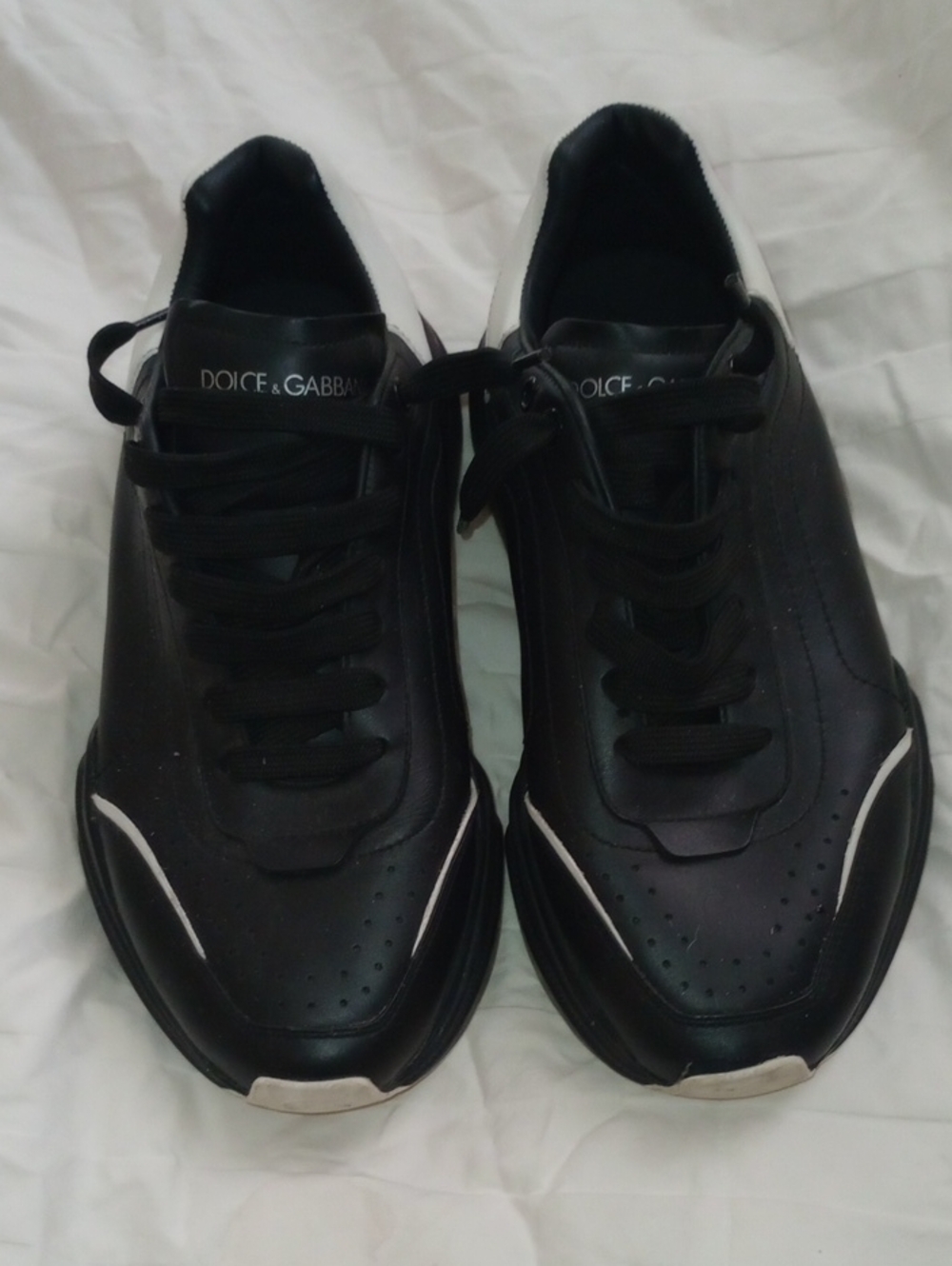 DOLCE & GABBANA DAYMASTER MILANO Unisex Lace Up Sneakers 6.5M, 8W